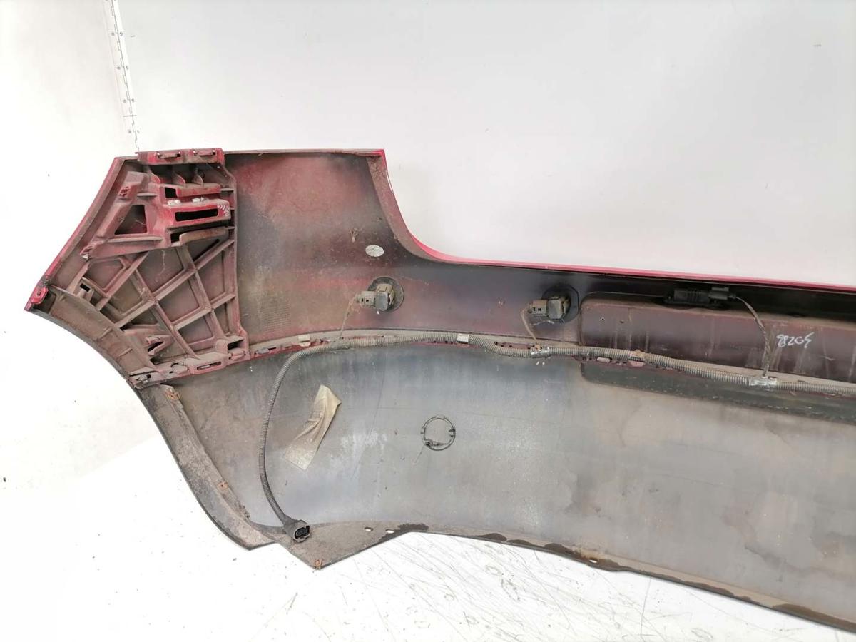 VW Golf V original Stoßstange Stoßfänger hinten LY3D Tornadorot BJ04